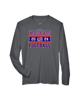 Tucson Wildcats Football Stamp - Performance Longsleeve