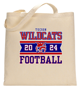 Tucson Wildcats Football Stamp - Tote