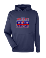 Tucson Wildcats Football Stamp - Under Armour Mens Storm Fleece