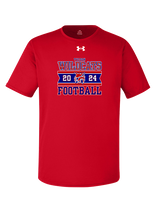 Tucson Wildcats Football Stamp - Under Armour Mens Team Tech T-Shirt