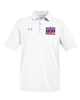 Tucson Wildcats Football Stamp - Under Armour Mens Tech Polo