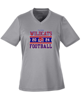 Tucson Wildcats Football Stamp - Womens Performance Shirt