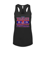 Tucson Wildcats Football Stamp - Womens Tank Top