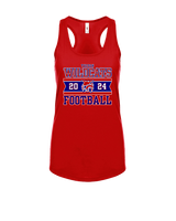Tucson Wildcats Football Stamp - Womens Tank Top