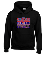 Tucson Wildcats Football Stamp - Youth Hoodie