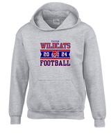 Tucson Wildcats Football Stamp - Youth Hoodie