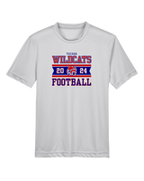 Tucson Wildcats Football Stamp - Youth Performance Shirt