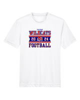 Tucson Wildcats Football Stamp - Youth Performance Shirt