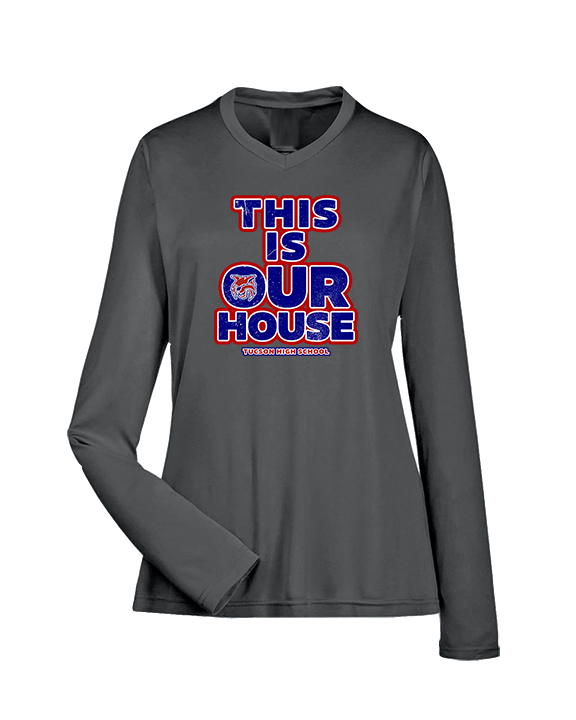 Tucson Wildcats Football TIOH - Womens Performance Longsleeve
