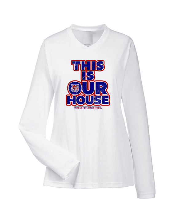 Tucson Wildcats Football TIOH - Womens Performance Longsleeve