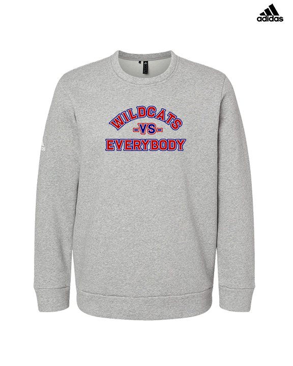 Tucson Wildcats Football Vs Everybody - Mens Adidas Crewneck