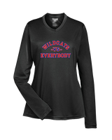 Tucson Wildcats Football Vs Everybody - Womens Performance Longsleeve