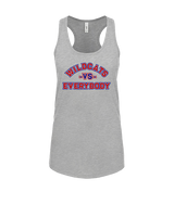 Tucson Wildcats Football Vs Everybody - Womens Tank Top