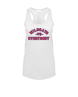 Tucson Wildcats Football Vs Everybody - Womens Tank Top