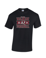 Tularosa HS Football Stamp - Cotton T-Shirt
