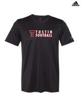 Tustin HS Football Basic - Mens Adidas Performance Shirt