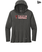 Tustin HS Football Basic - New Era Tri-Blend Hoodie