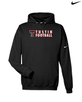 Tustin HS Football Basic - Nike Club Fleece Hoodie
