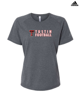 Tustin HS Football Basic - Womens Adidas Performance Shirt