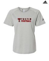 Tustin HS Football Basic - Womens Adidas Performance Shirt