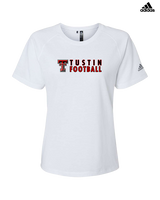 Tustin HS Football Basic - Womens Adidas Performance Shirt