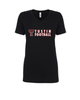 Tustin HS Football Basic - Womens Vneck