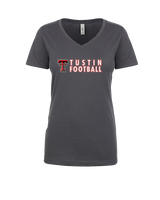 Tustin HS Football Basic - Womens Vneck