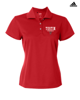 Tustin HS Football Block - Adidas Womens Polo