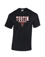 Tustin HS Football Block - Cotton T-Shirt