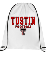 Tustin HS Football Block - Drawstring Bag