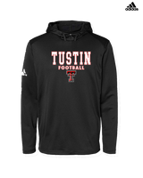 Tustin HS Football Block - Mens Adidas Hoodie