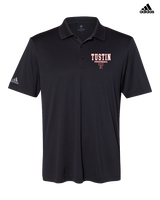 Tustin HS Football Block - Mens Adidas Polo