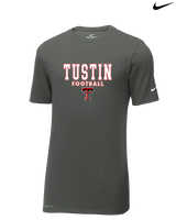 Tustin HS Football Block - Mens Nike Cotton Poly Tee