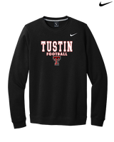 Tustin HS Football Block - Mens Nike Crewneck