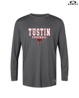 Tustin HS Football Block - Mens Oakley Longsleeve