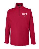 Tustin HS Football Block - Mens Quarter Zip