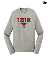 Tustin HS Football Block - New Era Performance Long Sleeve
