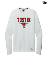 Tustin HS Football Block - New Era Performance Long Sleeve