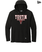 Tustin HS Football Block - New Era Tri-Blend Hoodie