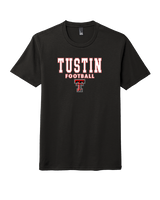 Tustin HS Football Block - Tri-Blend Shirt
