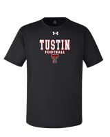 Tustin HS Football Block - Under Armour Mens Team Tech T-Shirt