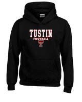 Tustin HS Football Block - Youth Hoodie
