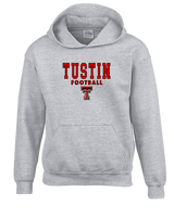 Tustin HS Football Block - Youth Hoodie