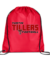 Tustin HS Football Bold - Drawstring Bag