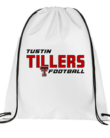 Tustin HS Football Bold - Drawstring Bag