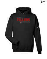 Tustin HS Football Bold - Nike Club Fleece Hoodie