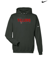 Tustin HS Football Bold - Nike Club Fleece Hoodie