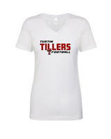 Tustin HS Football Bold - Womens Vneck