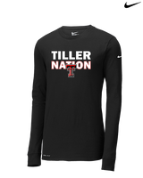 Tustin HS Football Nation - Mens Nike Longsleeve