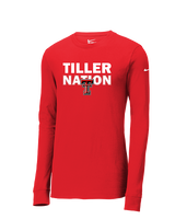 Tustin HS Football Nation - Mens Nike Longsleeve